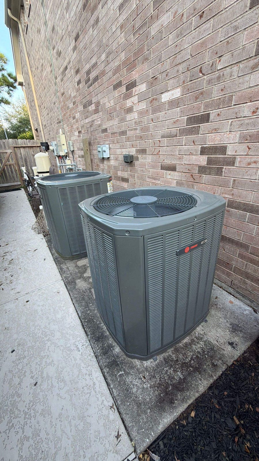 Commercial condensing units serviced by ColdSolutions