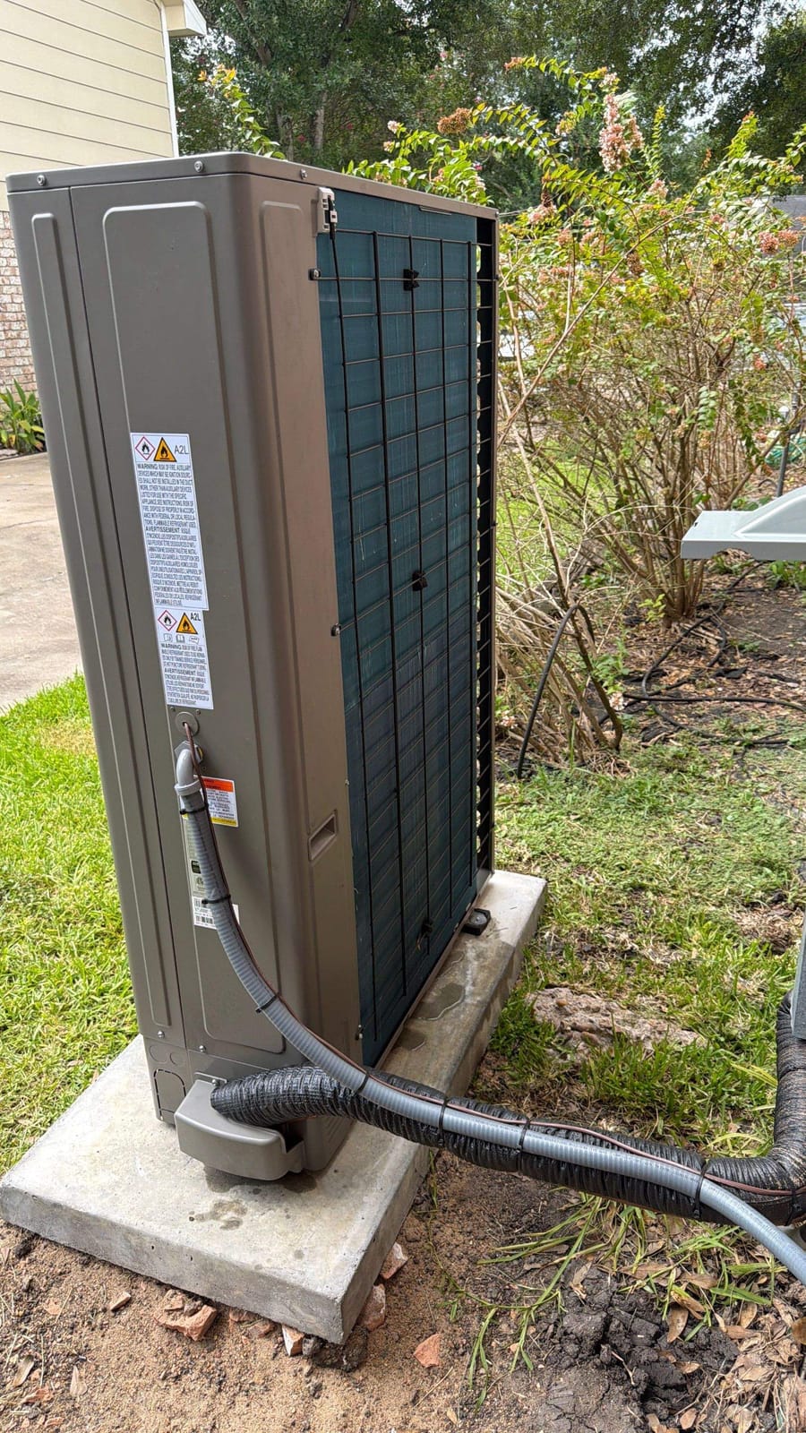 New heating system installed by ColdSolutions at a Texas home